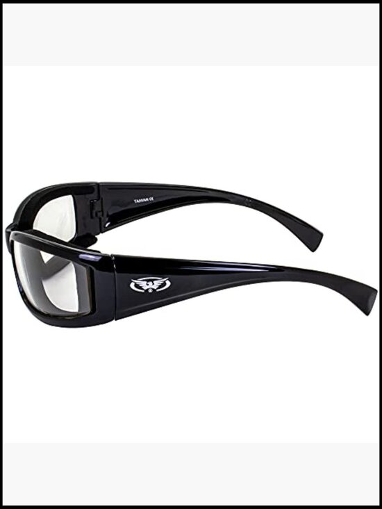 Photochromic Polycarbonate Wrap Sunglasses Motorcycle Riding Impact Resistant main image 6